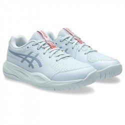 Promo Chaussure Enfant Asics Gel Resolution X Toutes Surfaces Bleu Ciel