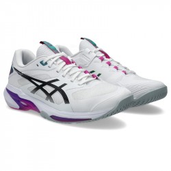 Promo Chaussure Asics Solution Speed FF 4 Toutes Surfaces Blanc