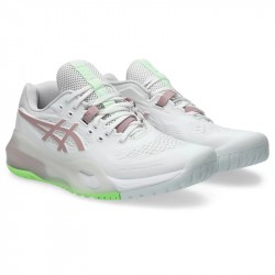 Promo Chaussure Femme Asics Gel Resolution X Toutes Surfaces Blanc