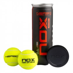 Achat Tube de 3 Balles Padel Nox Nebro
