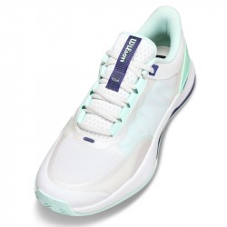 Promo Chaussure Femme Wilson Intrigue Tour Toutes Surfaces Blanc/Bleu