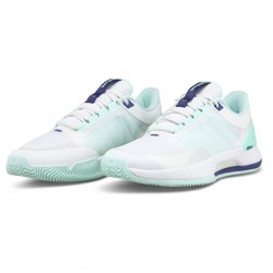 Chaussure Femme Wilson Intrigue Tour Toutes Surfaces Blanc/Bleu