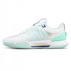 Achat Chaussure Femme Wilson Intrigue Tour Toutes Surfaces Blanc/Bleu