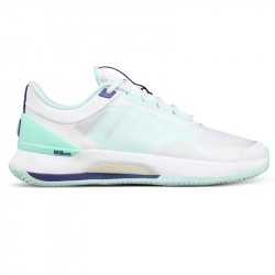 Chaussure Femme Wilson Intrigue Tour Toutes Surfaces Blanc/Bleu