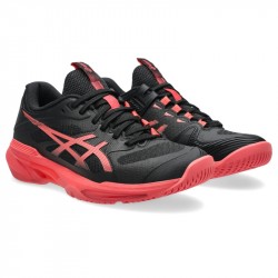 Promo Chaussure Femme Asics Solution Speed FF 4 Toutes Surfaces Noir