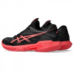 Vente Chaussure Femme Asics Solution Speed FF 4 Toutes Surfaces Noir