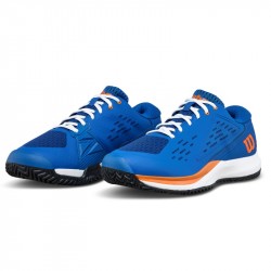 Chaussure Enfant Wilson Rush Pro Ace Toutes Surfaces Bleu