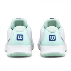 Chaussure Femme Wilson Intrigue Lite Toutes Surfaces Blanc/Bleu