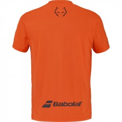 Achat Tee-Shirt de Padel Babolat Crew Neck Lebron Orange