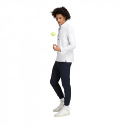 Haut Manches Longues Wilson Elevate Performance 1/2 Zip Blanc