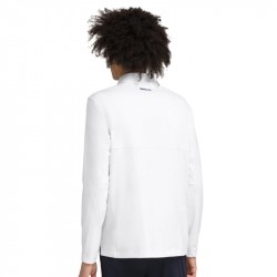Achat Haut Manches Longues Wilson Elevate Performance 1/2 Zip Blanc