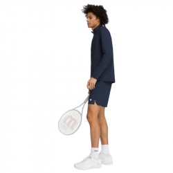 Haut Manches Longues Wilson Elevate Performance 1/2 Zip Bleu Marine