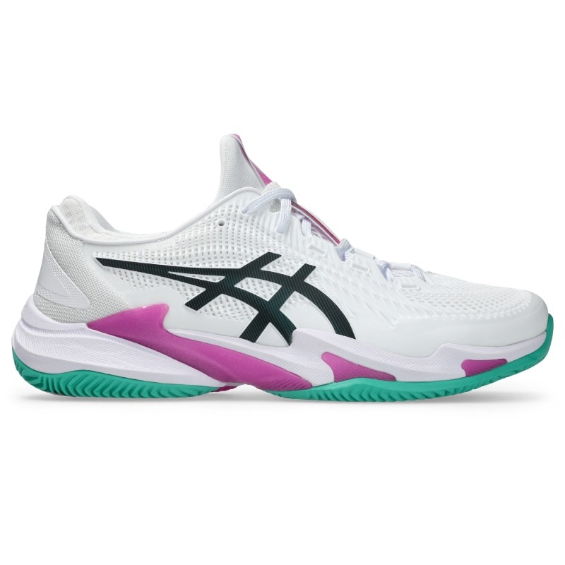 Chaussure Asics Court FF 3 Terre Battue Blanc