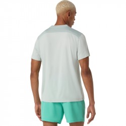 Achat Tee-Shirt Asics Court Vert Clair