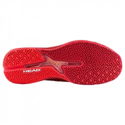 Promo Chaussure Head Revolt Pro 5.0 Toutes Surfaces Rouge