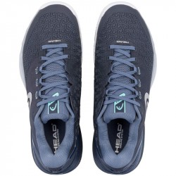 Prix Chaussure Head Revolt Pro 5.0 Terres Battue Gris Foncé