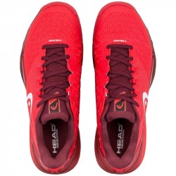 Prix Chaussure Head Revolt Pro 5.0 Terres Battue Rouge