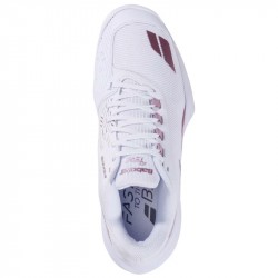 Promo Chaussure Femme Babolat Jet Tere 2 Toutes Surfaces Blanc