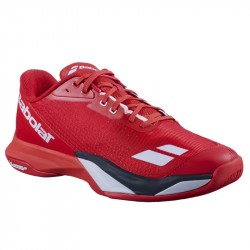 Prix Chaussure Babolat Jet Mach 4 Toutes Surfaces Rouge