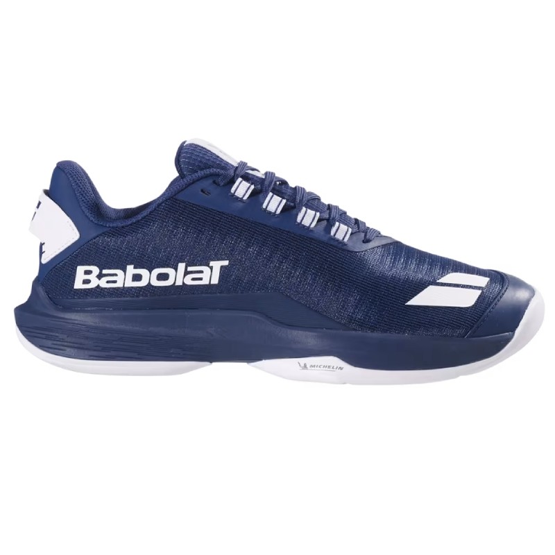 Chaussure Babolat Jet Tere 2 Premium Toutes Surfaces Bleu Marine