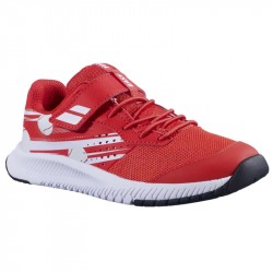 Prix Chaussure Enfant Babolat Pulsion Scratch Toutes surfaces Rouge