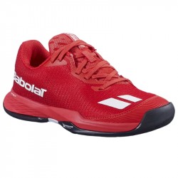 Prix  Chaussure Enfant Babolat Jet Mach 3 Toutes Surfaces Rouge
