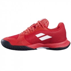 Achat  Chaussure Enfant Babolat Jet Mach 3 Toutes Surfaces Rouge