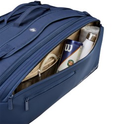 Sac Thermo Wilson Roland Garros Session De Soirée 15 Raquettes 2026 Bleu Marine pas cher