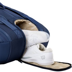 Thermo Wilson Roland Garros Session De Soirée 15 Raquettes 2026 Bleu Marine