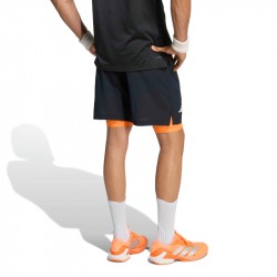 Achat Short Adidas 2 en 1 Climacool Noir/Orange
