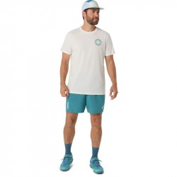 Tee-Shirt De Padel Asics Court Beige
