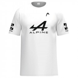 Tee-Shirt De Padel Head Arturo Coello 2025 Blanc