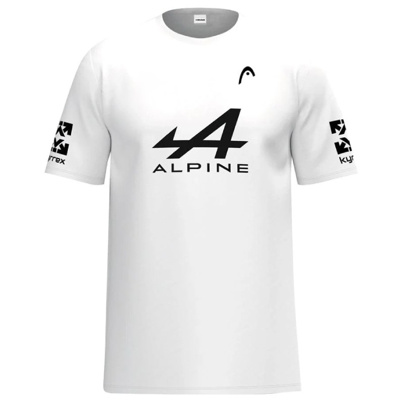 Tee-Shirt De Padel Head Arturo Coello 2025 Blanc