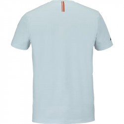 Achat Tee-Shirt Babolat Play Crew Bleu Clair
