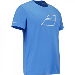 Prix Tee-Shirt Enfant Babolat Exercise Cotton Bleu