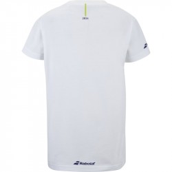 Achat Tee-Shirt Enfant Babolat Exercise Cotton Blanc
