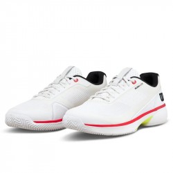 Promo Chaussure Wilson Rush Lite 5 Toutes Surfaces Blanc