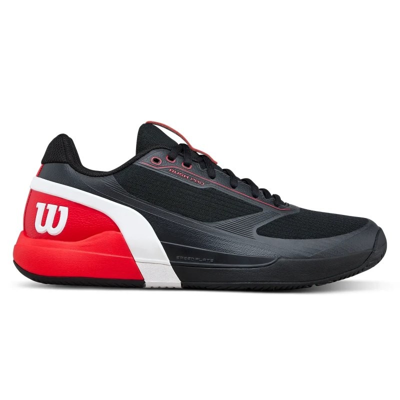Chaussure Wilson Rush Pro 5 Toutes Surfaces Noir/Rouge