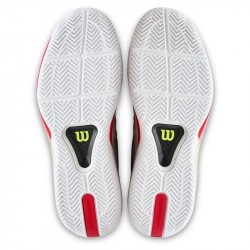 Semelle Chaussure Wilson Rush Tour 5 Toutes Surfaces Blanc/Rouge