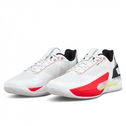 Prix Chaussure Wilson Rush Tour 5 Toutes Surfaces Blanc/Rouge