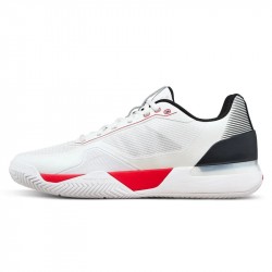 Achat Chaussure Wilson Rush Tour 5 Toutes Surfaces Blanc/Rouge