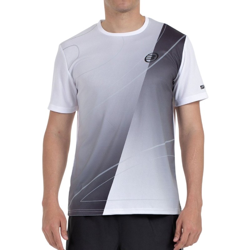 Tee-Shirt Bullpadel Cumbre Gris/Blanc
