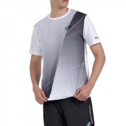 Vente Tee-Shirt Bullpadel Cumbre Gris/Blanc