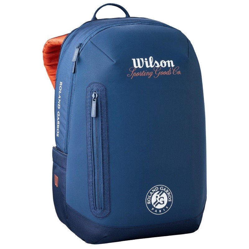 Sac à Dos Wilson Roland Garros Session De Soirée 2026 Bleu Marine