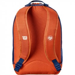 Achat Sac à Dos Enfant Wilson Roland Garros Team JR 2026 Bleu/Marron