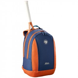 Vente Sac à Dos Enfant Wilson Roland Garros Team JR 2026 Bleu/Marron
