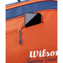 Promo Sac Wilson Team Roland Garros 3 Raquettes 2026 Marron