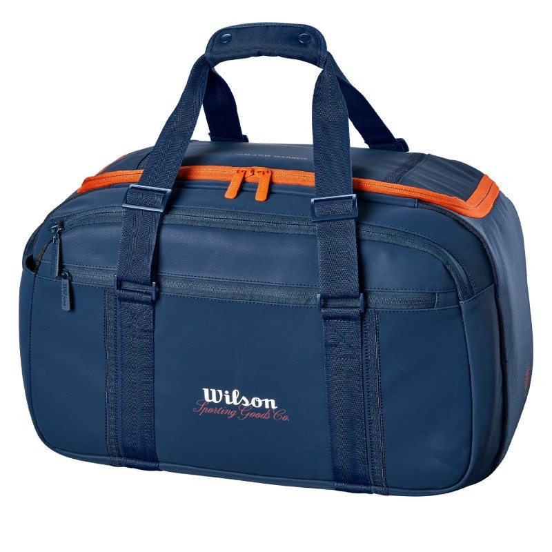 Sac Duffle Wilson Small Roland Garros Session De Soirée 2026 Bleu Marine
