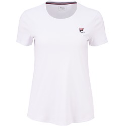 Tee-Shirt Femme Fila Leonie Blanc