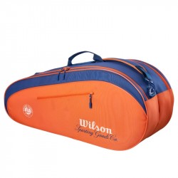 Achat Sac Wilson Team Roland Garros 6 Raquettes 2026 Marron
